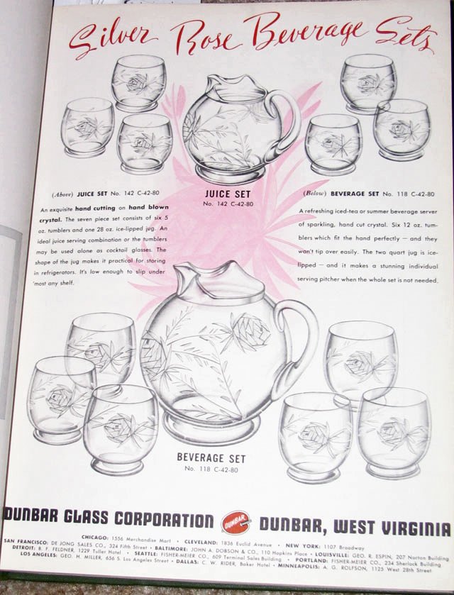 Dunbar Silver Rose Ad