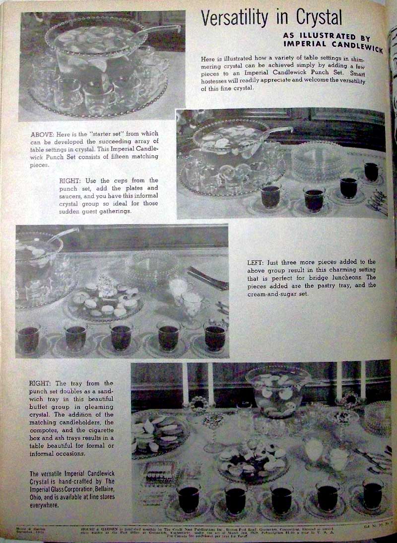 Imperial Candlewick Ad (Large Image)