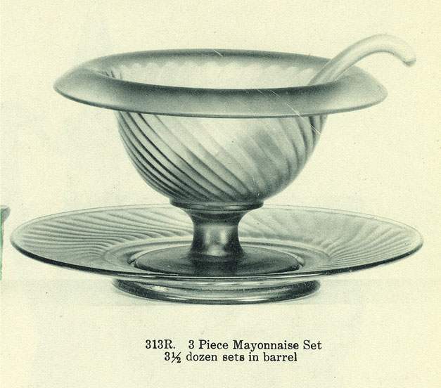 Imperial # 313R Mayonnaise Set Catalog Page