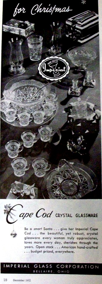 Imperial Cape Cod Advertisement