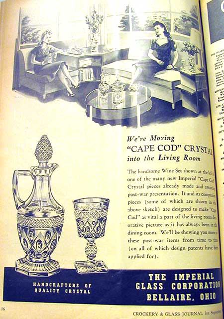 Imperial Cape Cod Ad