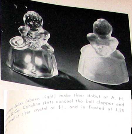 Heisey Glass Victorian Belles Ad