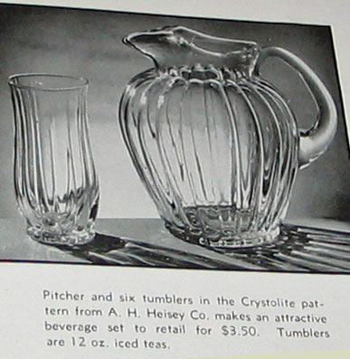 Heisey #1503 Crystolite Ad