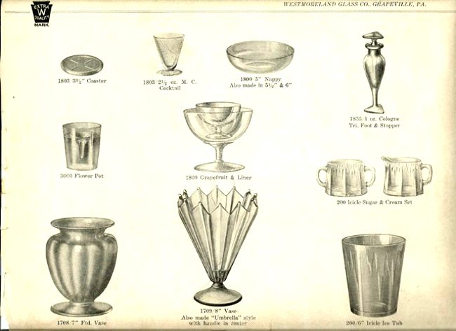 Westmoreland Catalog Page