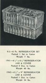 Jeannette Refrigerator Set