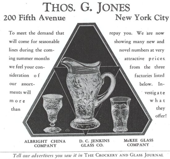 McKee Rock Crystal Ad in C&G Journal