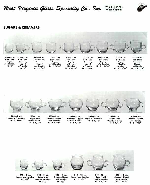 West Virginia Specialty 1960 Catalog Page