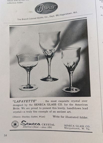 Seneca Lafayette Ad