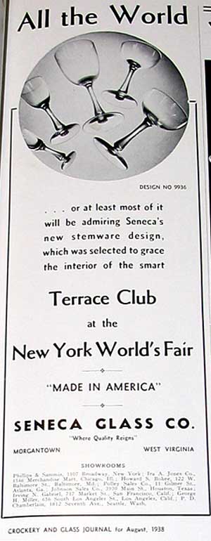 Seneca Terrace Club Ad