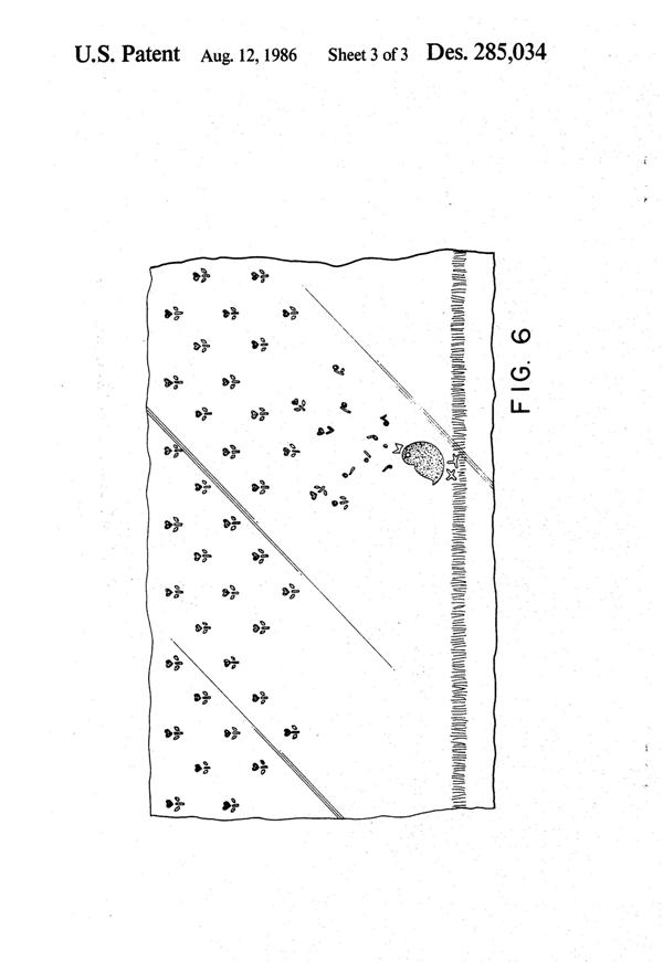 Anchor Hocking Tumbler, Bird Design Patent D285034-4