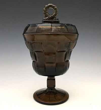 Viking #7517 Country Craft Pedestal Candy Dish - aka Ashley