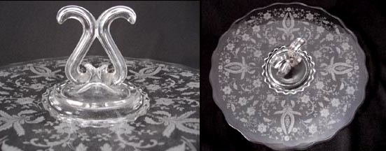 Viking #5246 Princess Center Handle Server w/ Prelude Etch