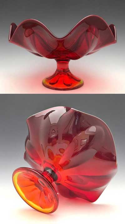 Viking #1431 Epic Six Petal Footed Fruit Bowl