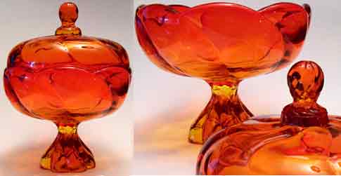 Viking #1524 Epic Twist Covered Candy Dish