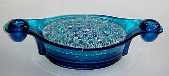 Viking #1050 Candle Bowl with Flower Frog