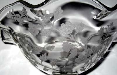 Viking Rose of Sharon Etch
