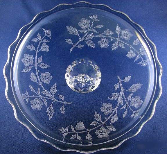 Viking Rose of Sharon Etch