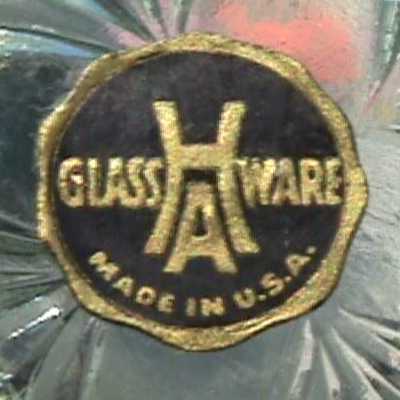 Hazel-Atlas Glassware Label