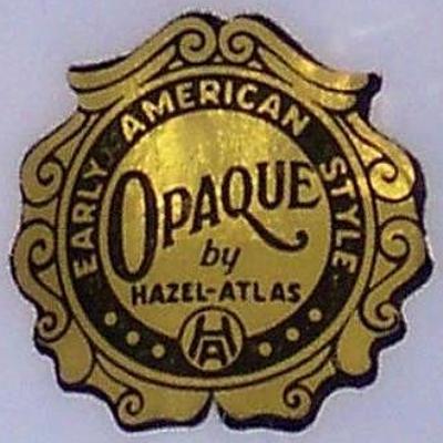 Hazel-Atlas Opaque Label