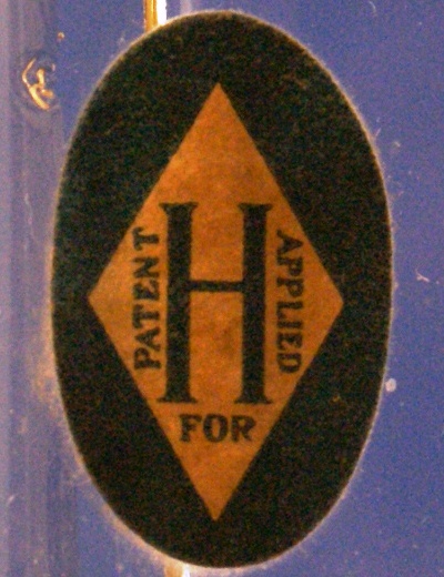 Heisey Patent Applied For Label