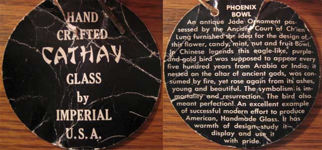 Imperial Cathay Tag