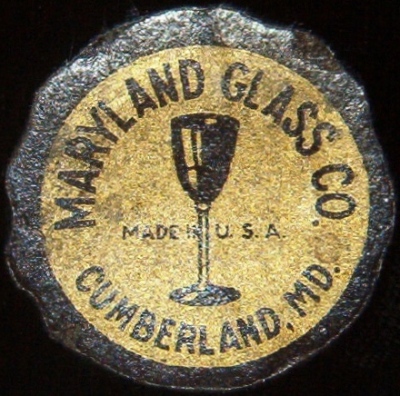 Maryland Glass Label