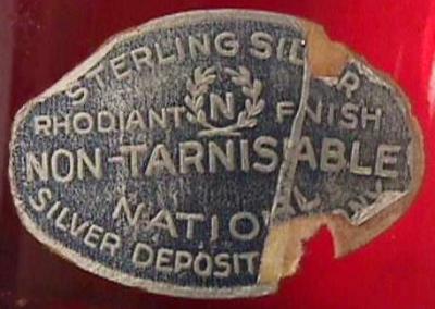 National Silver Deposit Label