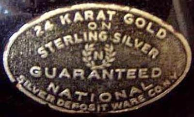 National Silver Deposit Label