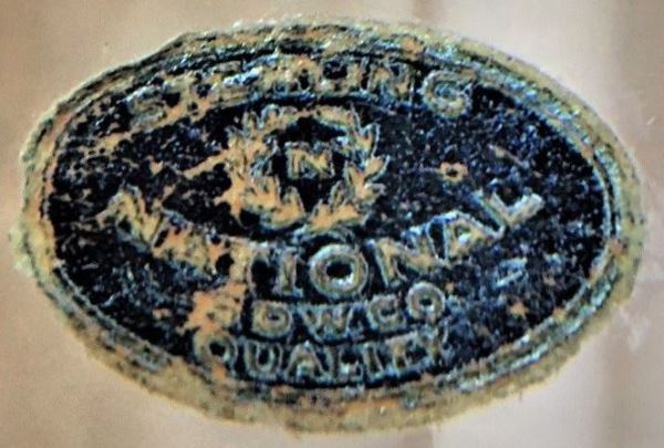 National Silver Deposit Ware Label