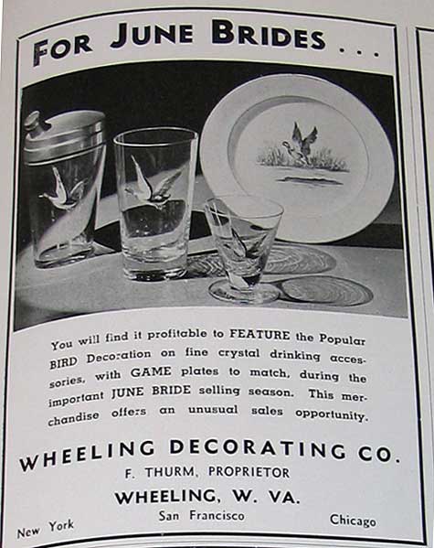 Wheeling Game Birds Ad