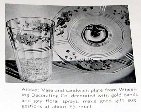Wheeling Golden Flowers Ad