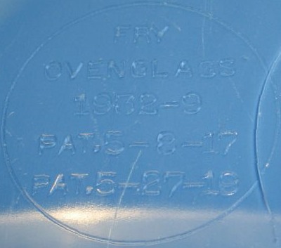Fry Ovenglass Mark