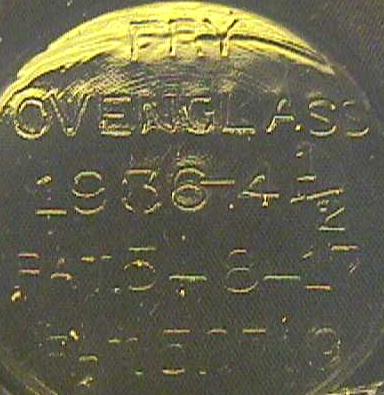 Fry Ovenglass Mark