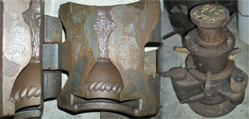 LG Wright Lion Goblet Mold
