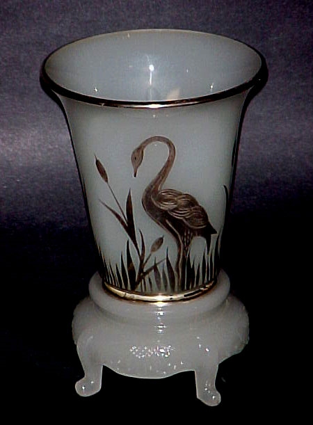 Beaumont Ferlux Crane Vase & Base