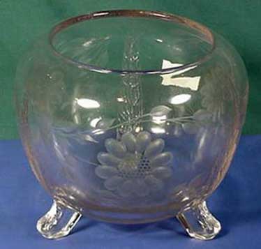 Beaumont Flower Bowl with Cornflower Cutting