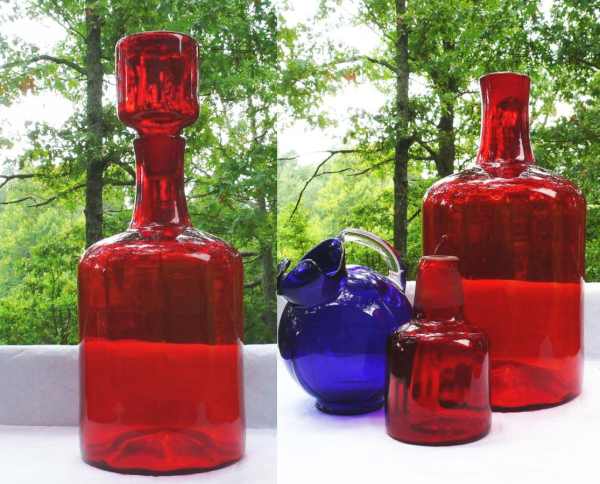 Blenko #6955 Floor Decanter