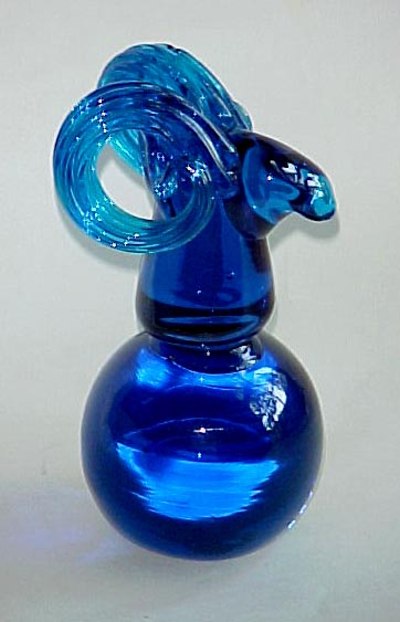 Blenko Ram Paperweight