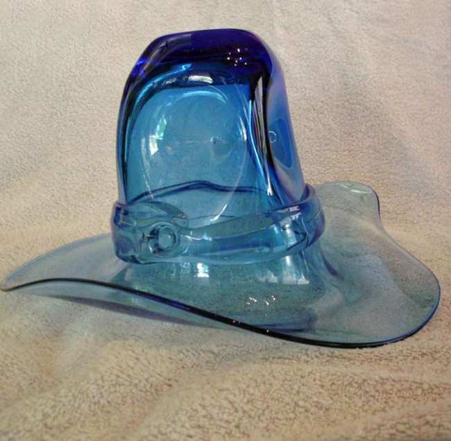 Blenko #9614 Cowboy Hat Ice Tub
