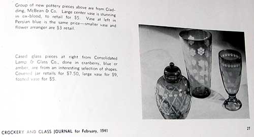 Consolidated Vases