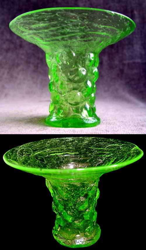Consolidated #1153 Spanish Knobs Flared Vase