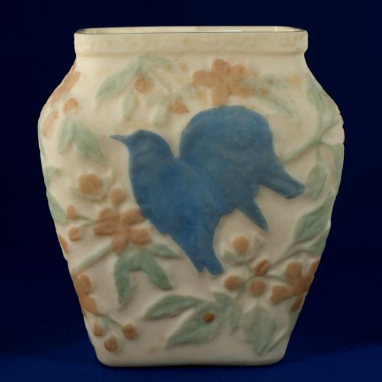 Consolidated #2589 Martele Chickadee Vase
