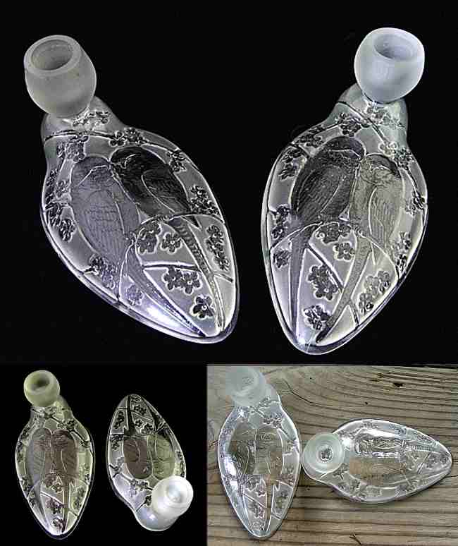 Consolidated Martele Lovebirds Candlesticks