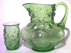 Consolidated Spanish Knobs Pitcher and Tumbler