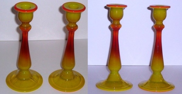 Co-Operative Flint # 448 Sunset Candlesticks