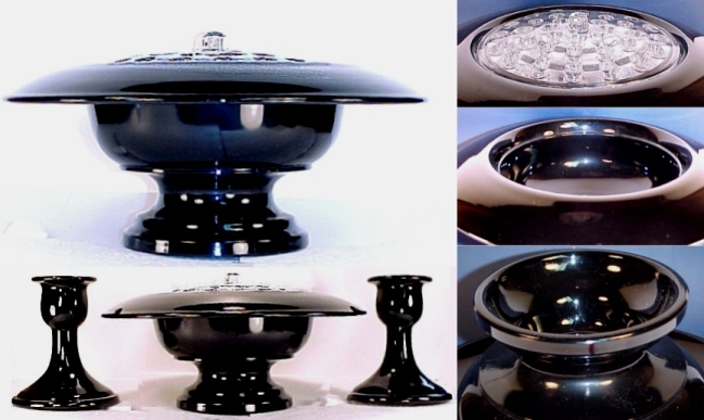 Co-Operative Flint Console Set w/ Candlestick #503