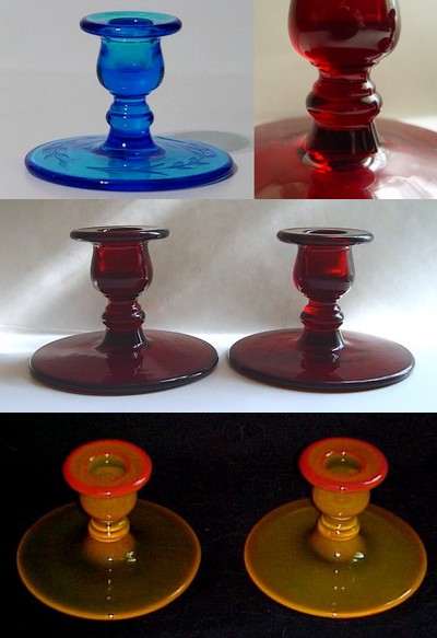 Co-Operative Flint Candlestick with Unknown Cutting