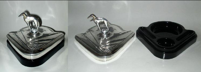 Co-Operative Flint Compact w/ Weidlich Bros. Silverplate Cover