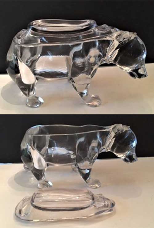Co-Operative Flint Bear Ash Tray