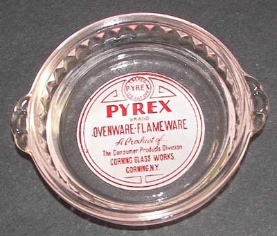 Corning Pyrex Ash Tray